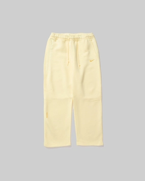 NOCTA TECH FLEECE OPEN HEM PANTS CITRON TINT