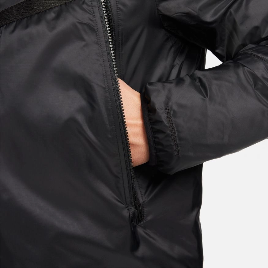 NSW THERMA-FIT HOODED JACKET BLK
