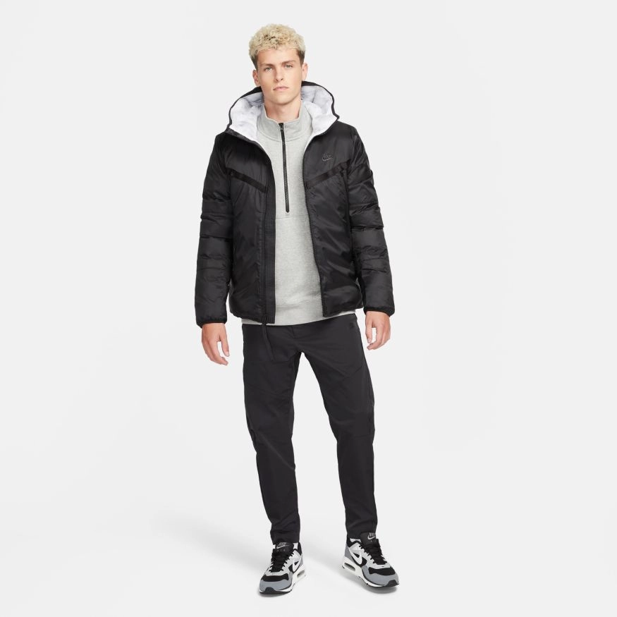 NSW THERMA-FIT HOODED JACKET BLK