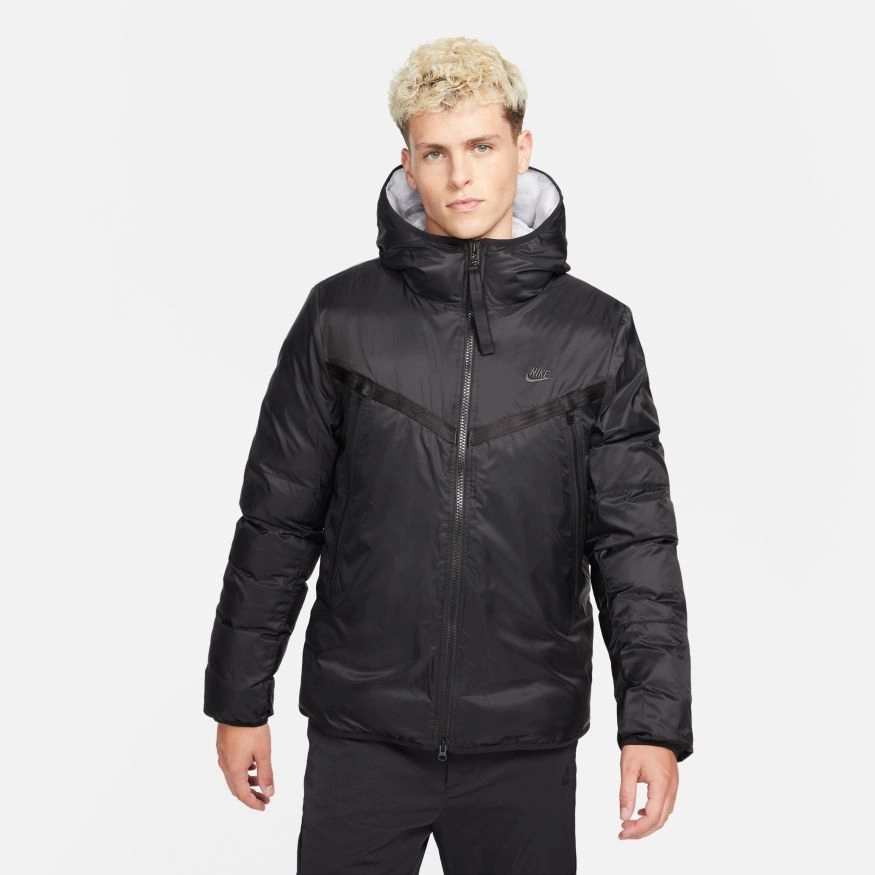NSW THERMA-FIT HOODED JACKET BLK