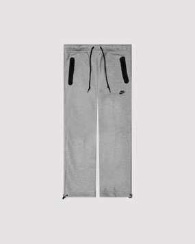 OPEN-HEM TECH FLEECE GREY HEATHER