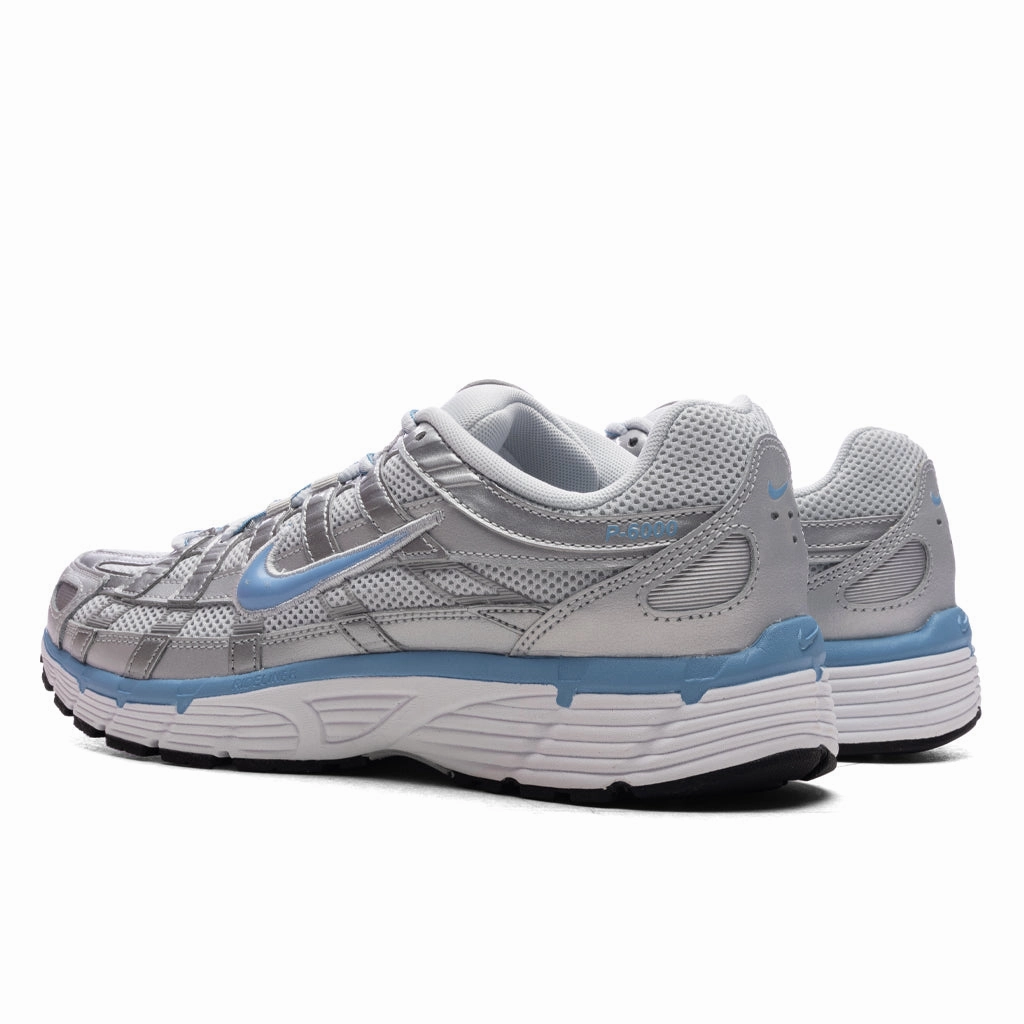 P-6000 - Metallic Platinum/University Blue