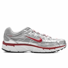 P-6000 - Metallic Silver/Gym Red/FLT Silver