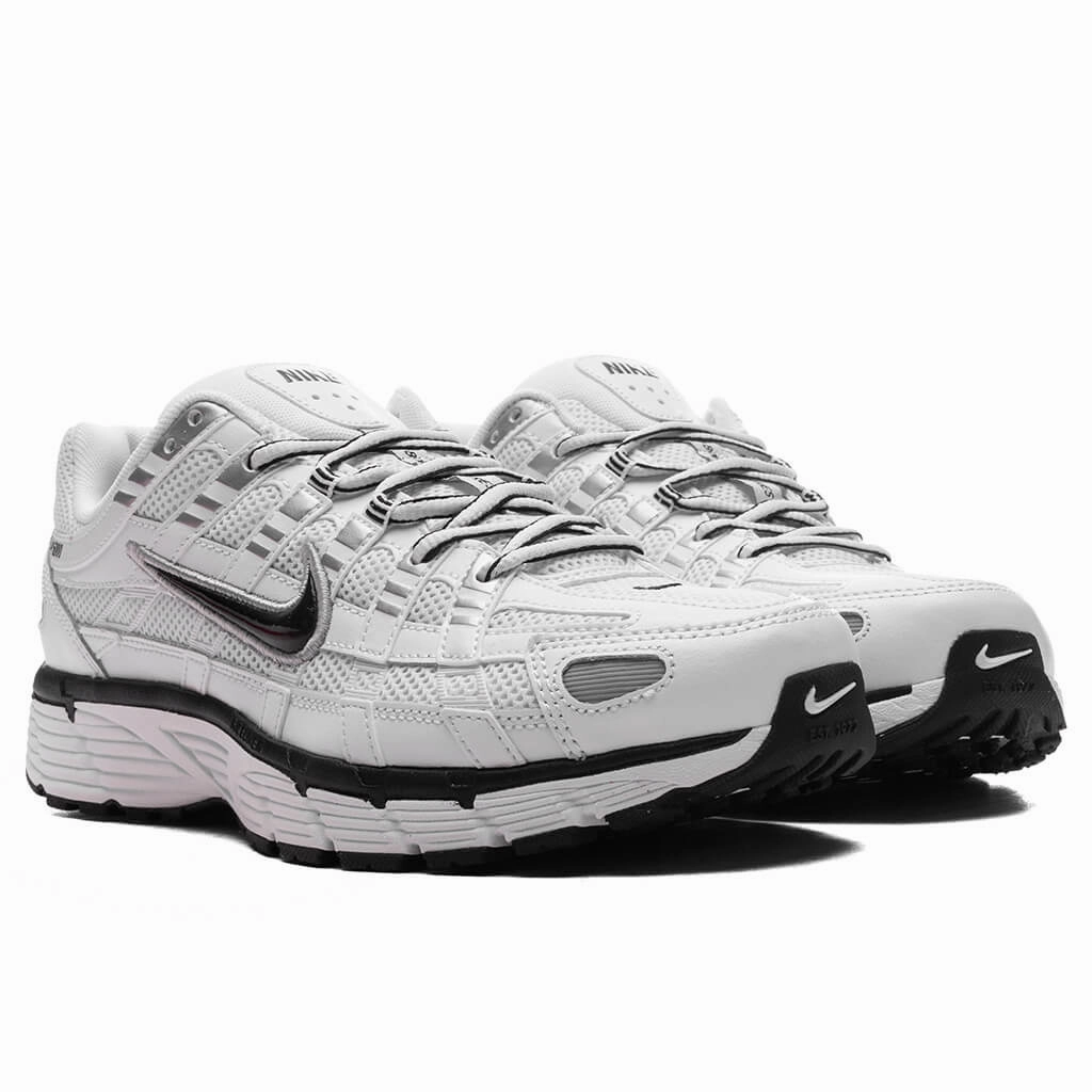 P-6000 - White/Black/Metallic Silver