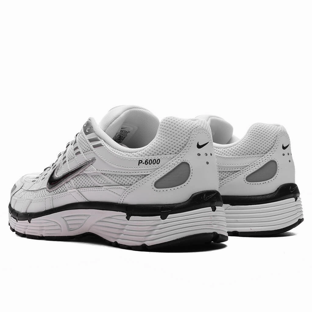 P-6000 - White/Black/Metallic Silver