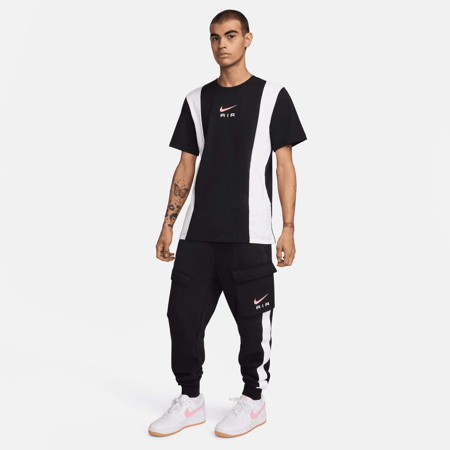 Pantalon Nike Air - Noir/Rouge