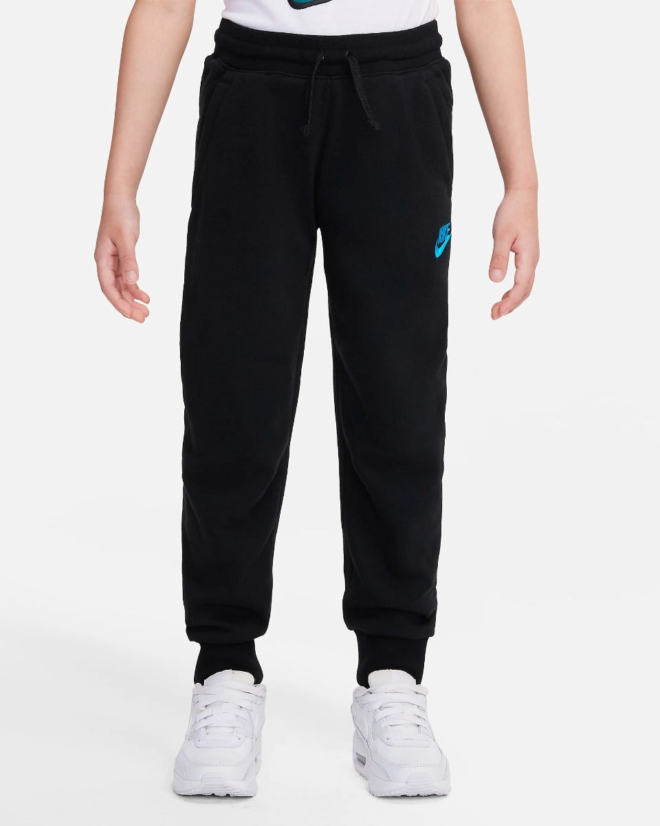 Pantalon Nike Sportswear Club Enfant - Noir/Bleu