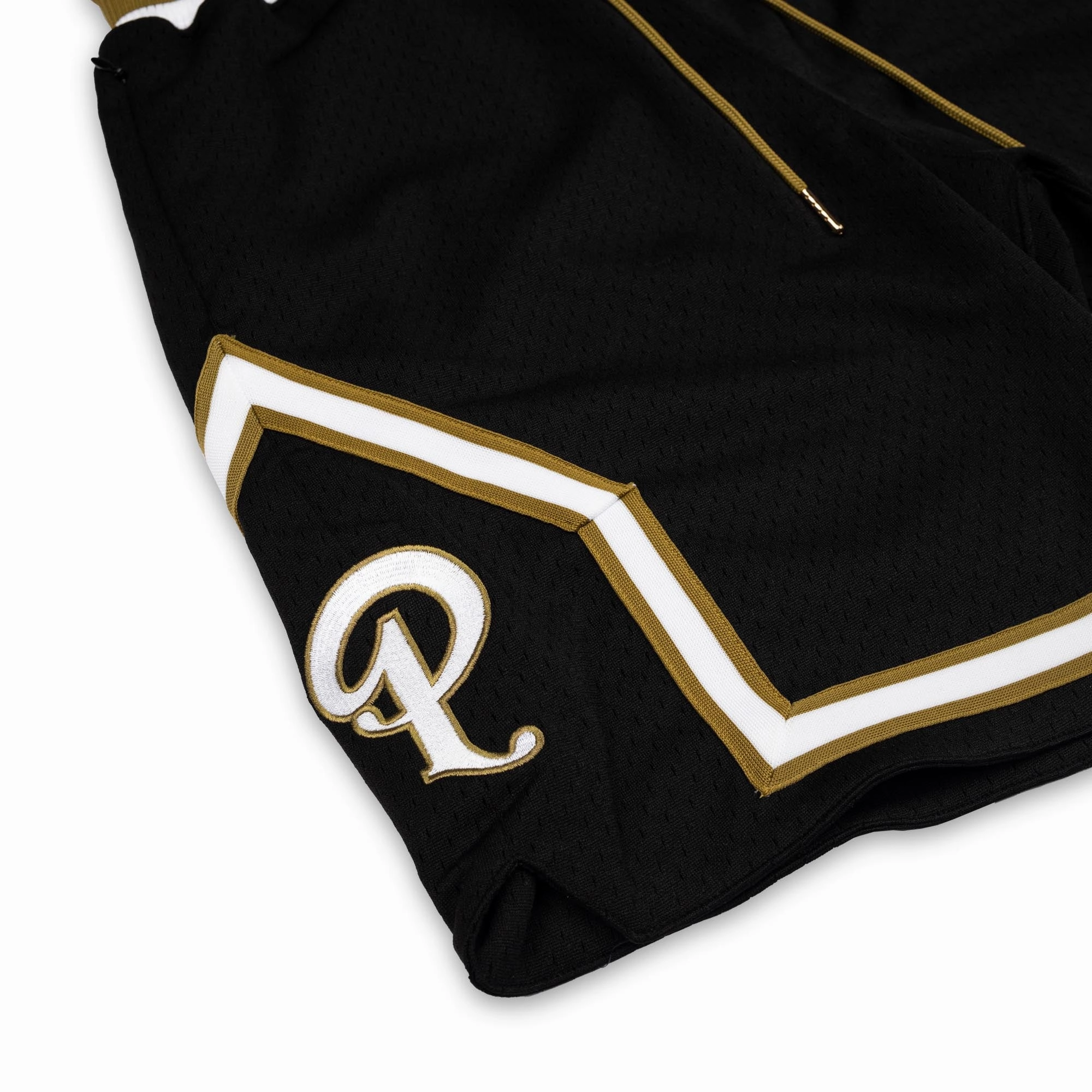 Politics x Mitchell & Ness Team Short - Black/Gold