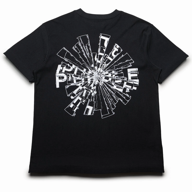 Purple Brand Shattered Tee - Black