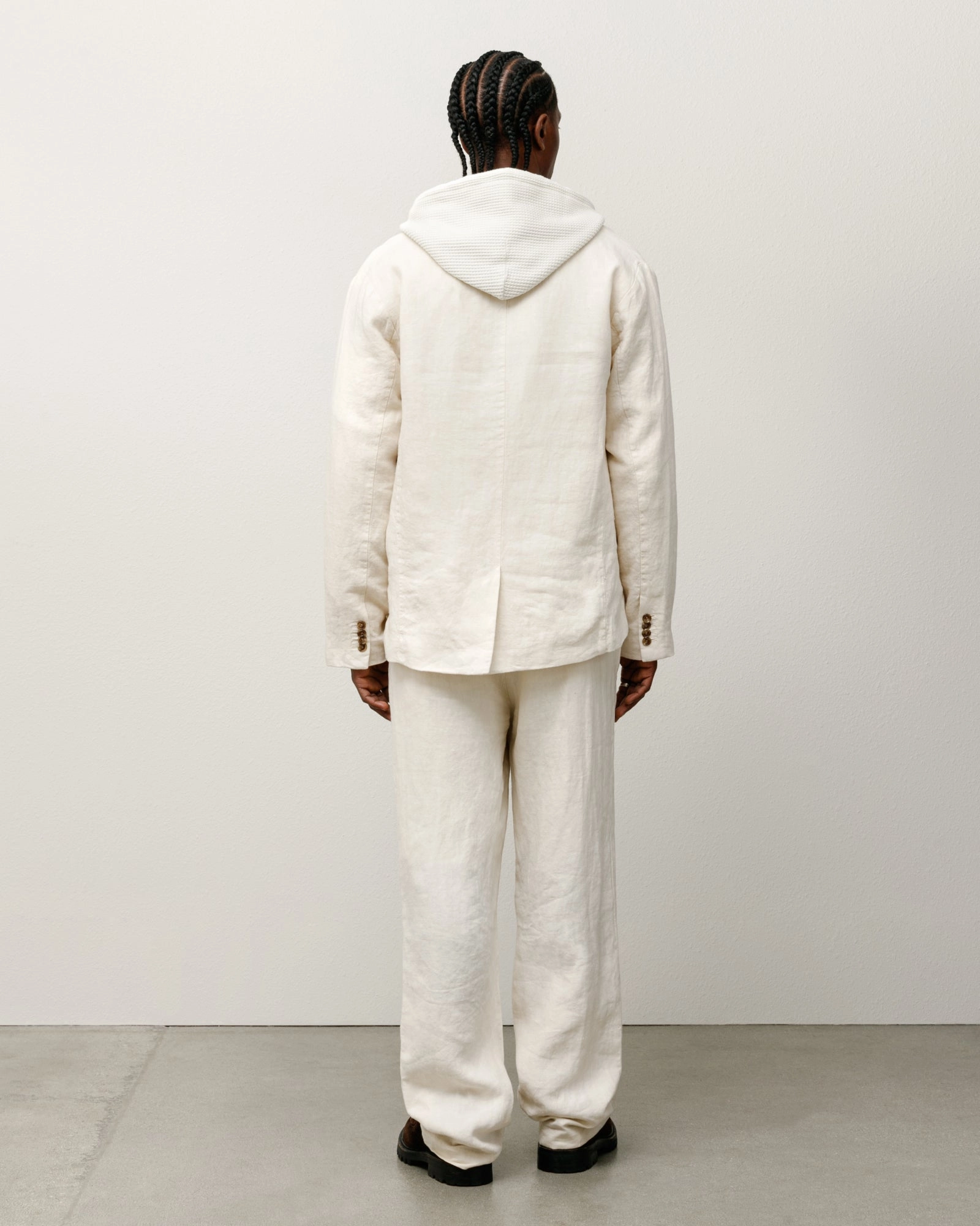 RELAXED TROUSER TEXTURED LINEN