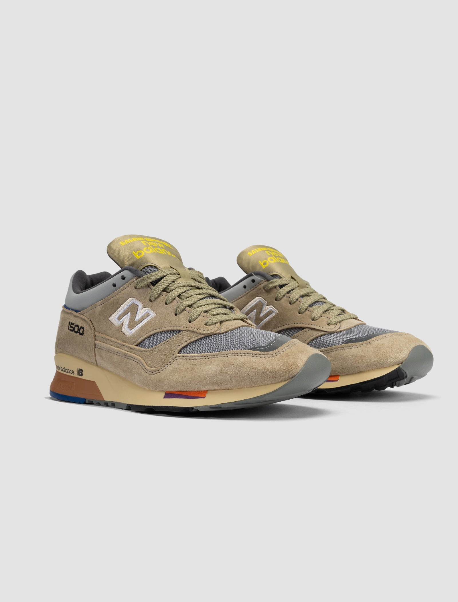 SALEHE BEMBURY MADE IN UK 1500 V1 OLIVE GRAY