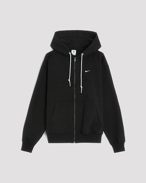 SOLO SWOOSH FULL ZIP BLACK