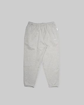 SOLO SWOOSH PANTS DK GREY HEATHER
