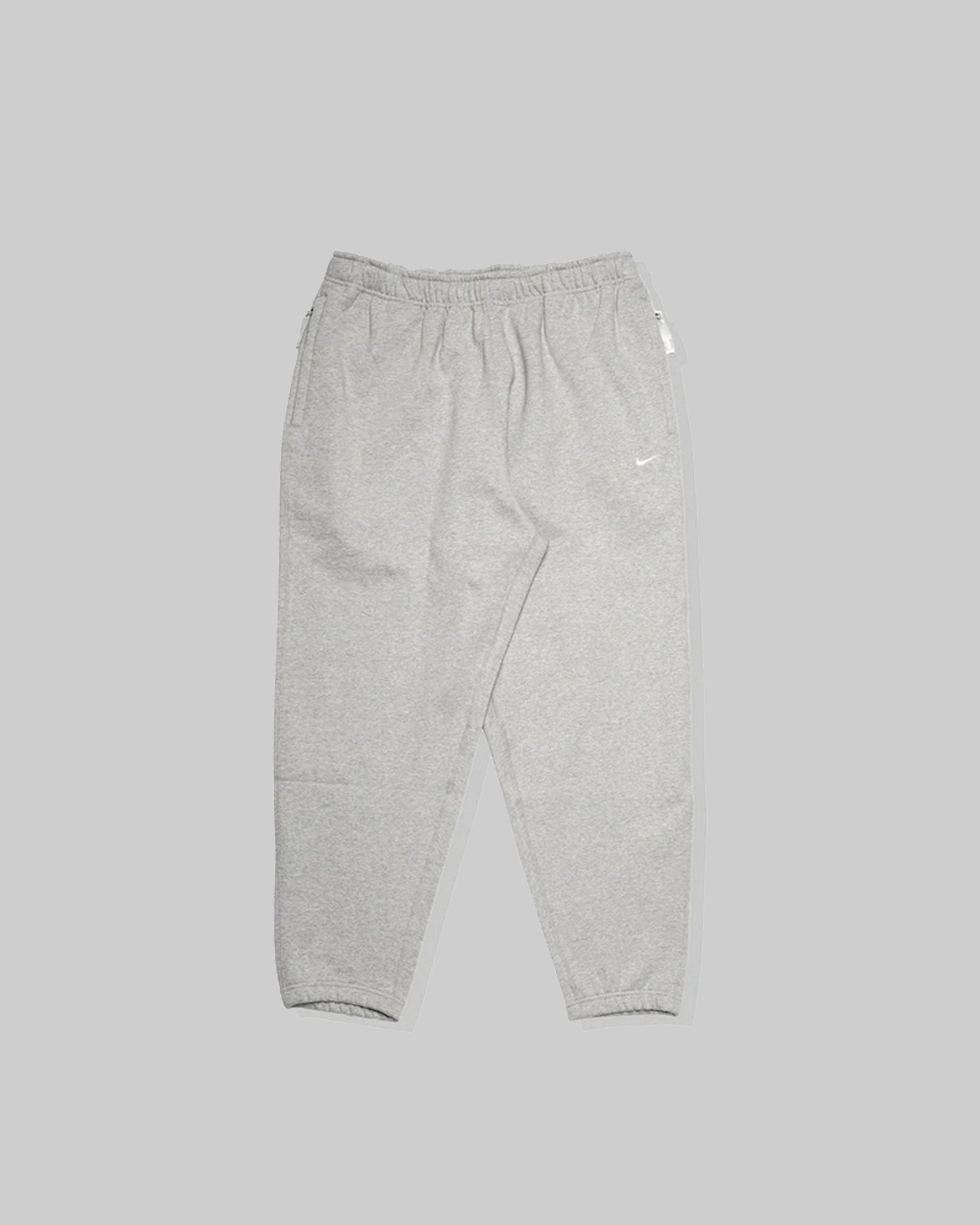 SOLO SWOOSH PANTS DK GREY HEATHER