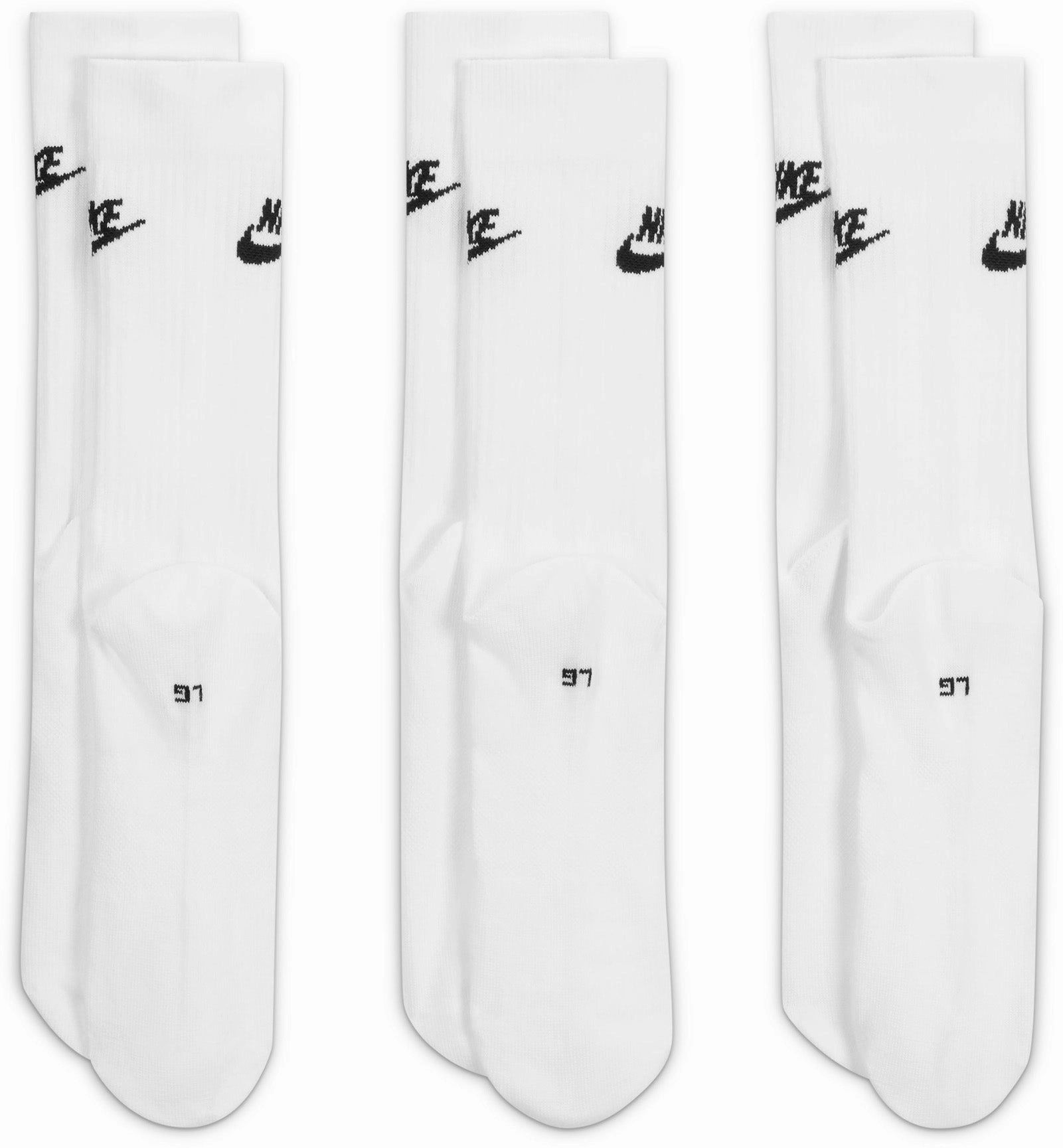 Sportswear Everyday Essential Crew Socks (3 Pairs)