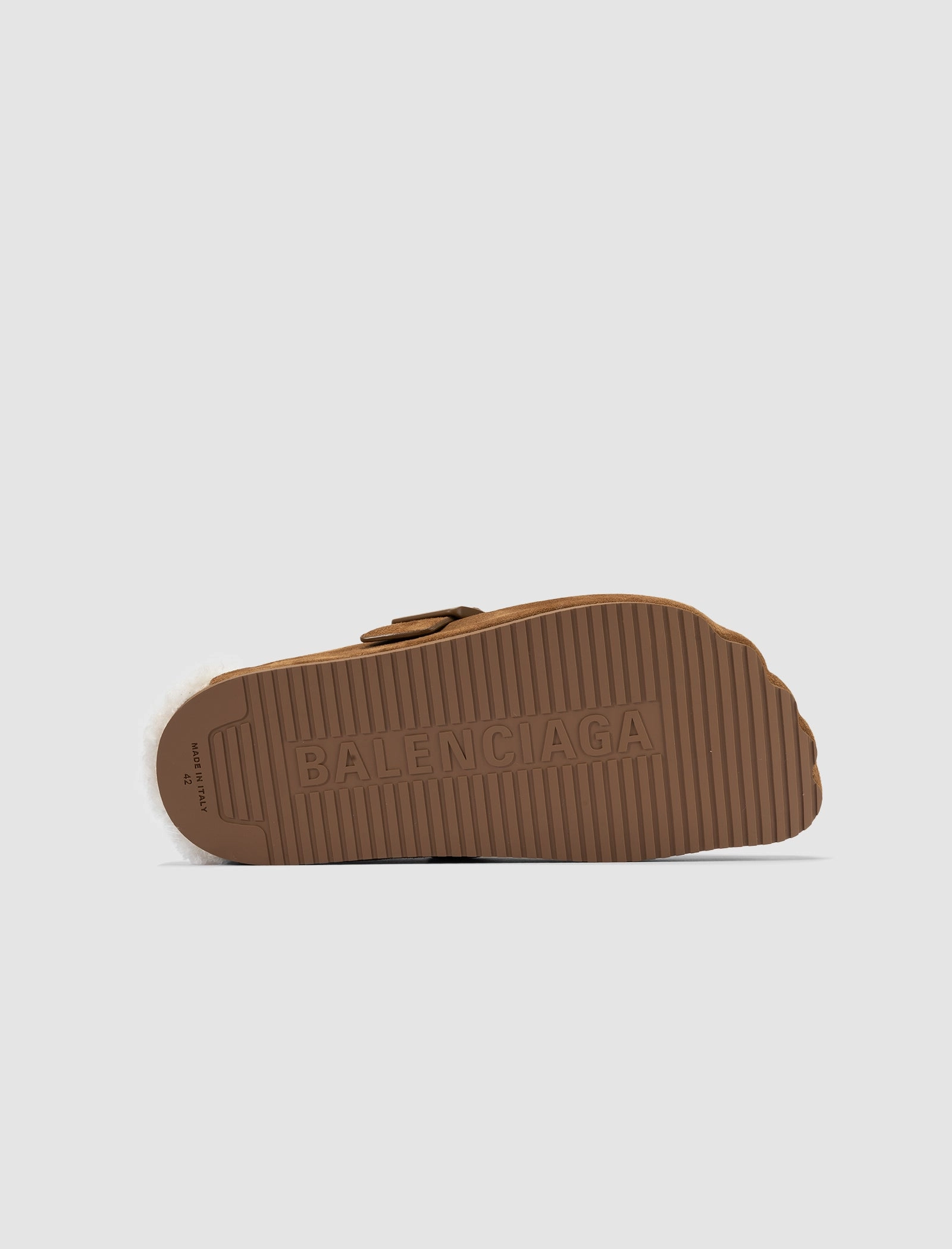 SUNDAY MULE TAN SUEDE