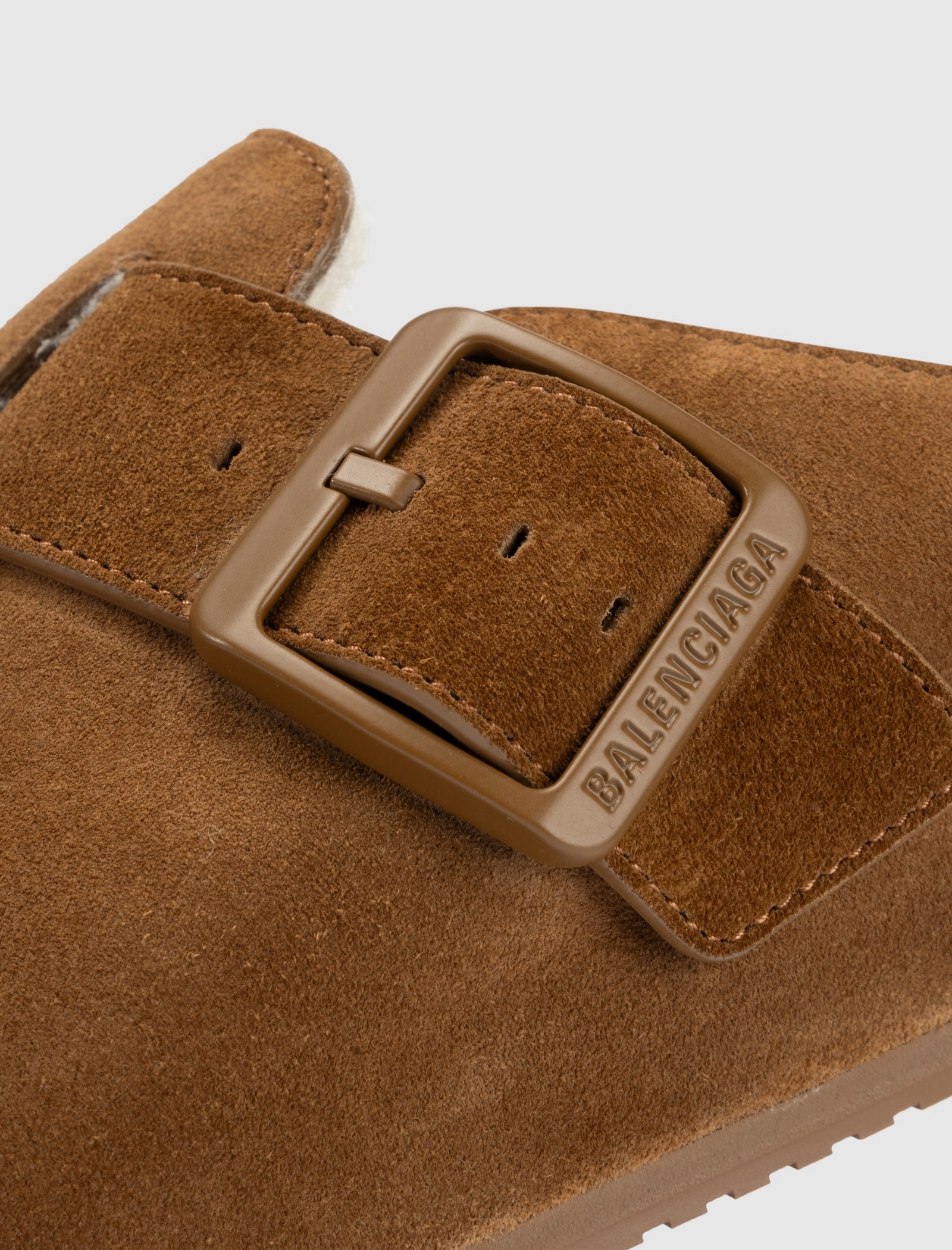 SUNDAY MULE TAN SUEDE