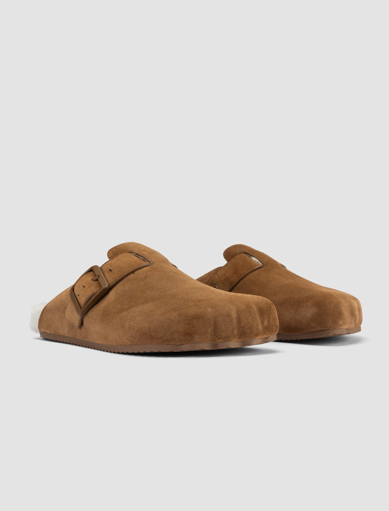 SUNDAY MULE TAN SUEDE