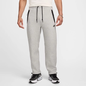 TECH FLEECE OPEN HEM PANTS GREY HEATHER