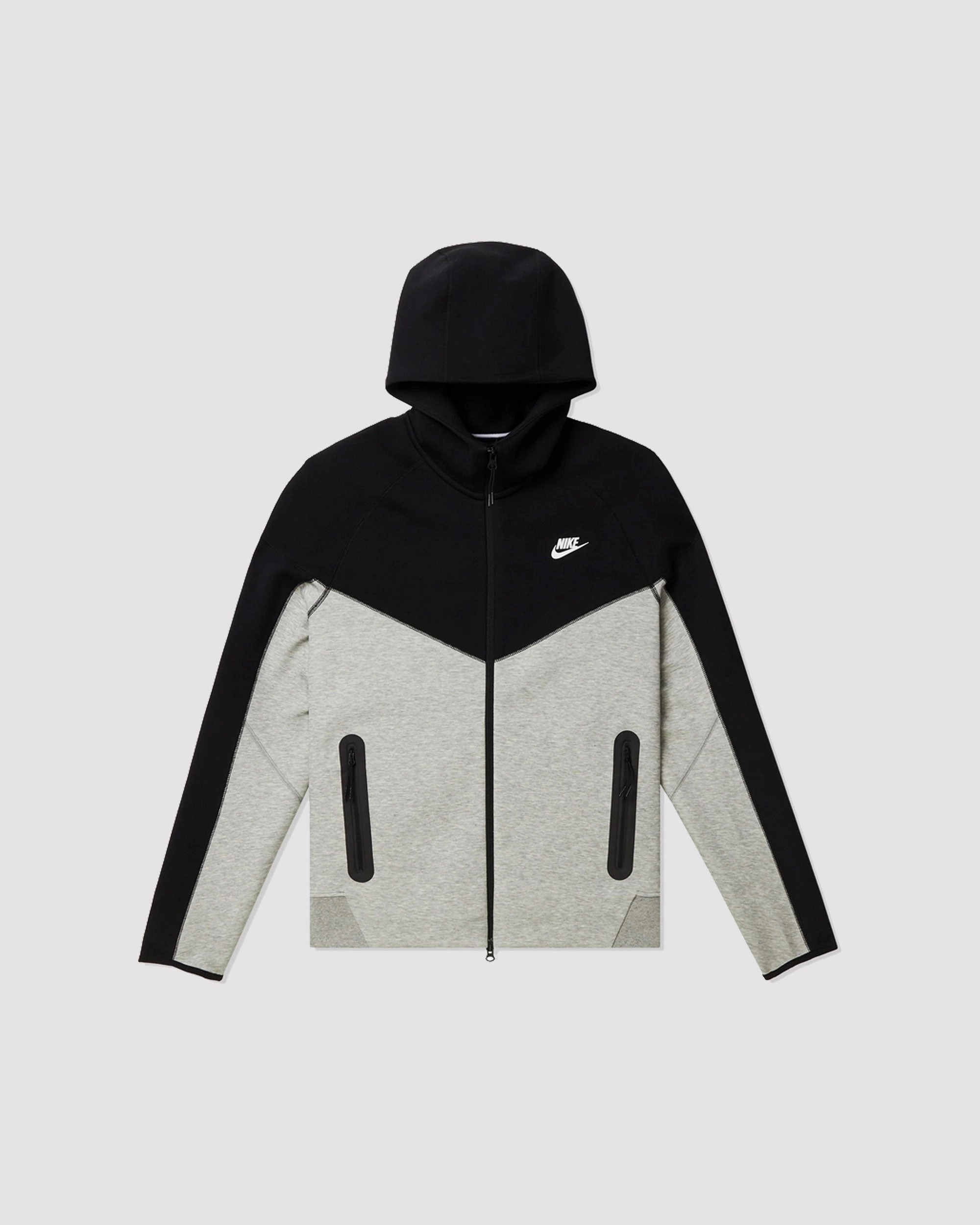 TECH FLEECE WINDRUNNER HOODIE DK GREY HEATHER