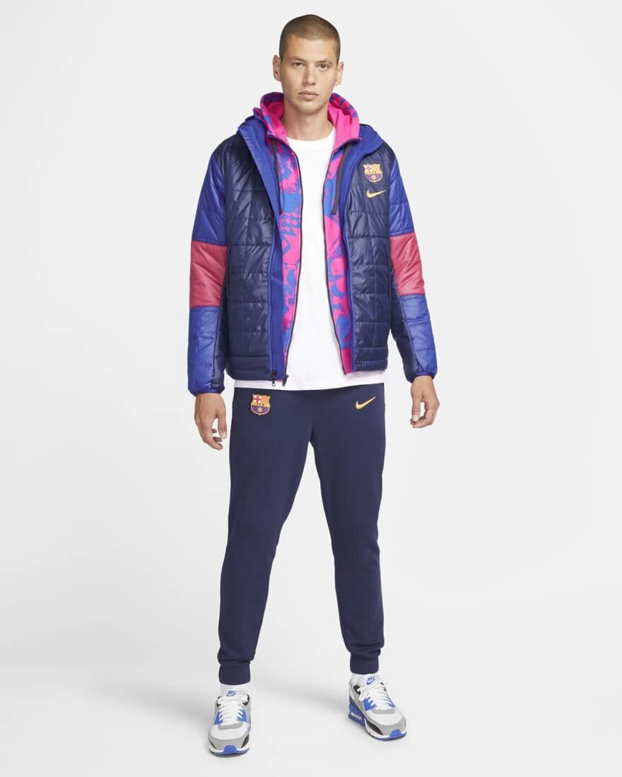 Veste FC Barcelone Synthetic-Fill 2021/2022 - Bleu/Rouge