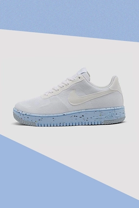 W AIR FORCE 1 FLYKNIT CRATER PURE PLATINUM