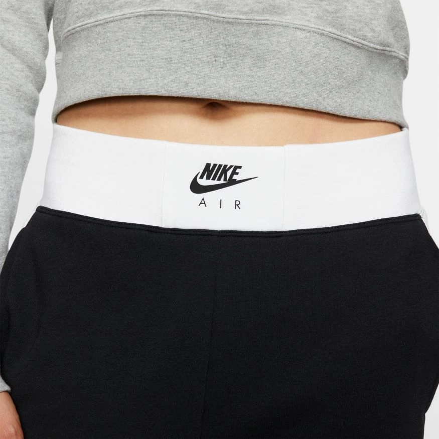 W FLEECE PANTS BLACK/WHITE