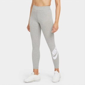 W HIGH WAISTED LOGO LEGGINGS GREY HEATHER