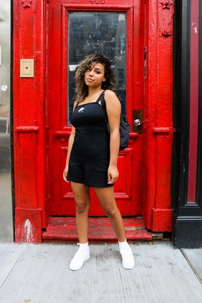 W NIKE AIR ROMPER BLK