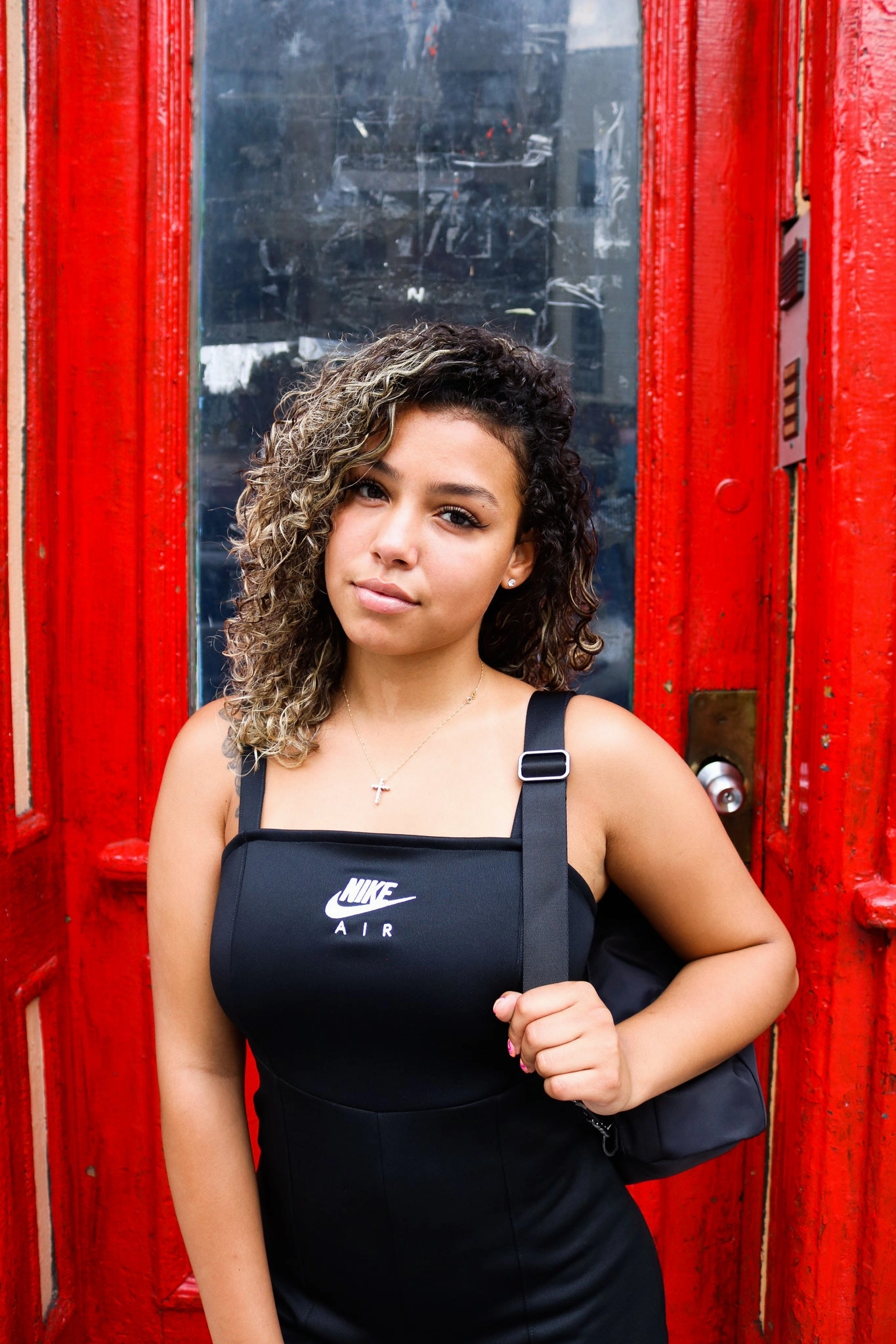 W NIKE AIR ROMPER BLK