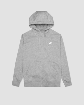 W NSW ESSENTIAL FULLZIP FLEECE HOODIE GREY