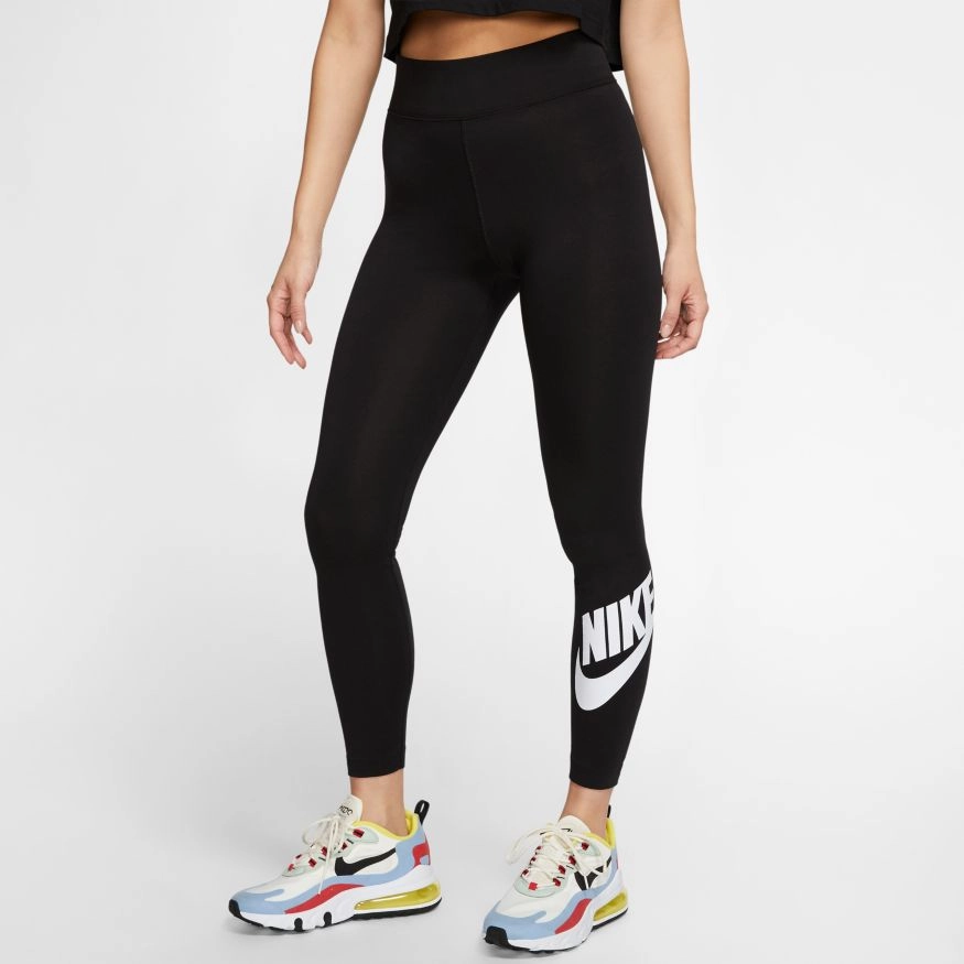 W NSW HIGH-WASITED LEG A SEE TIGHTS BLACK
