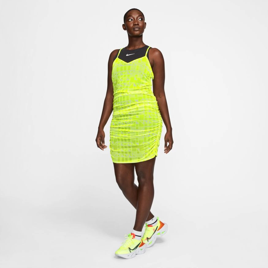 W NSW INDIO DRESS LEMON VENOM