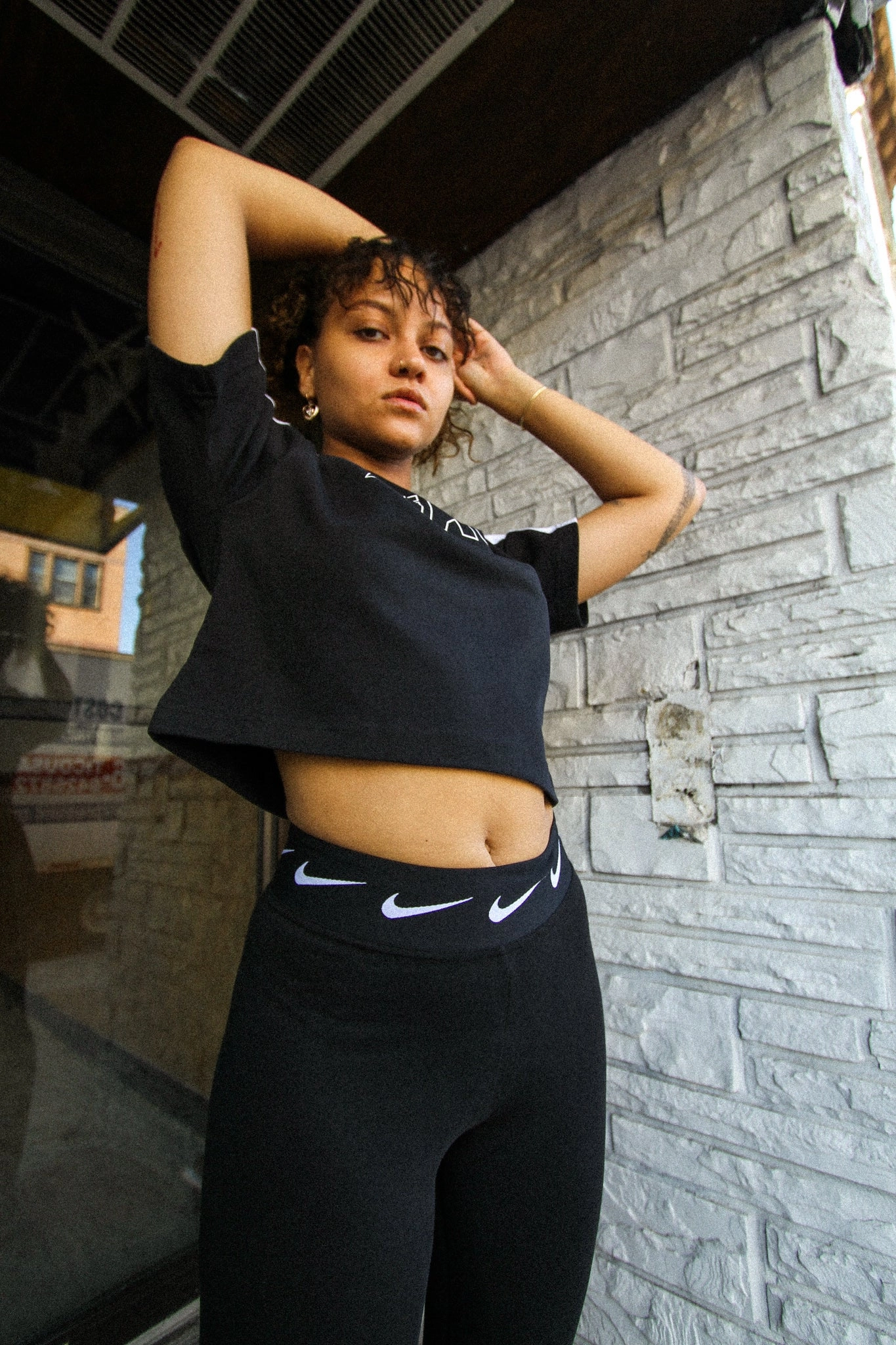 W NSW SS TOP BLACK