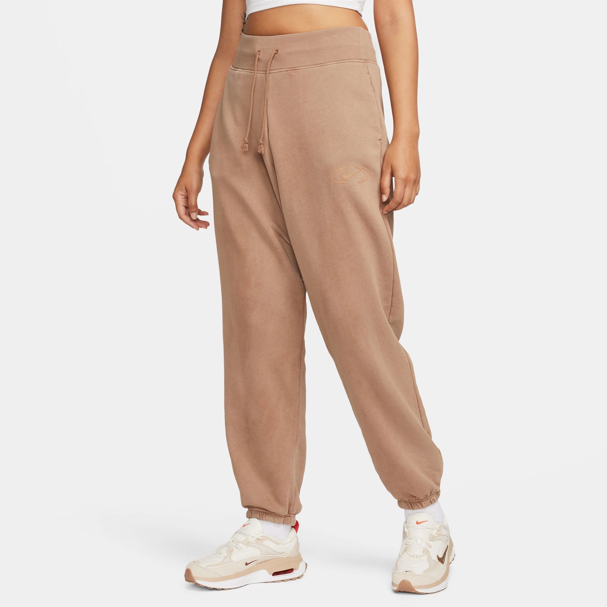 W PHOENIX FLEECE PANTS ARCHAEO BROWN