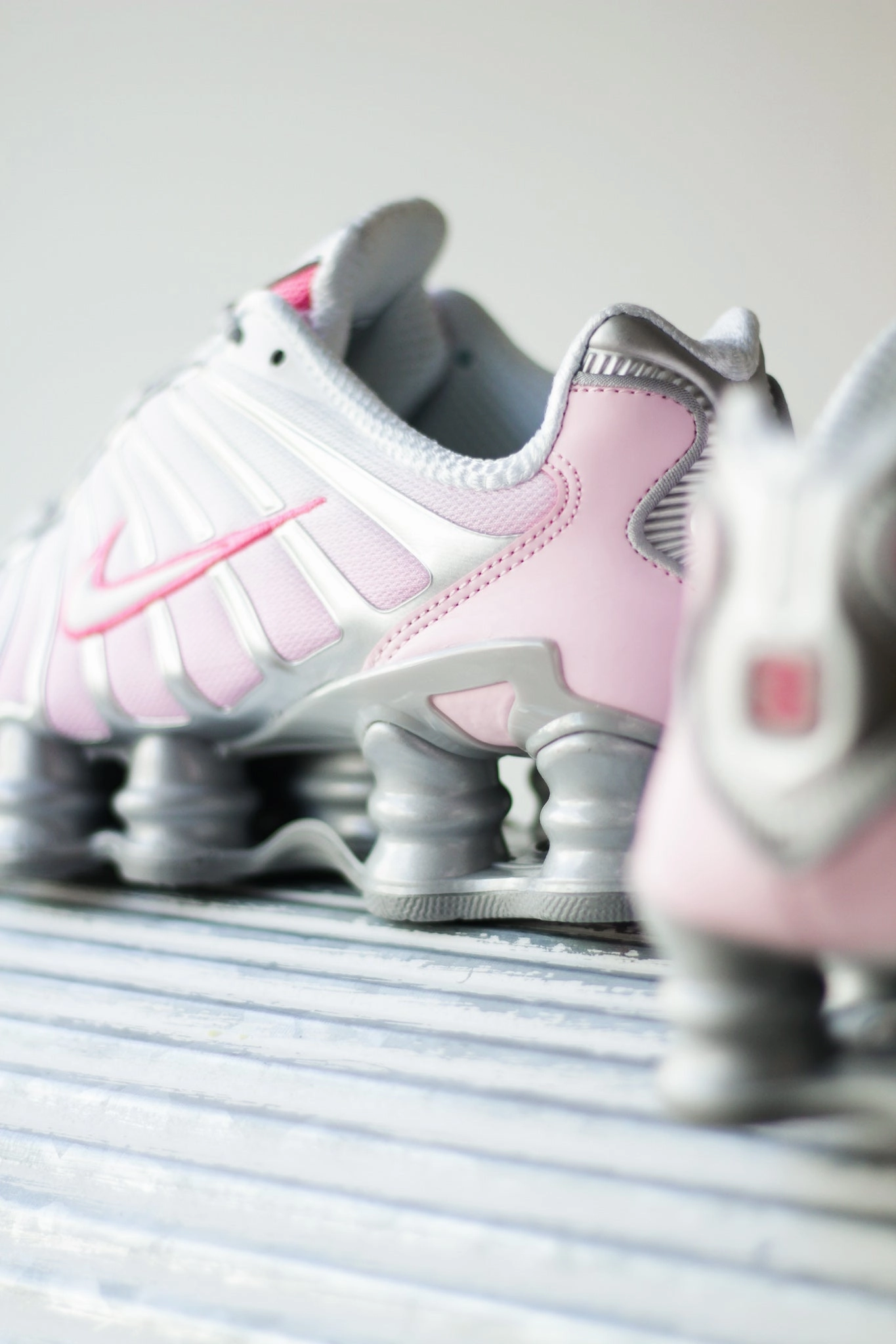 W SHOX TL PLATINUM/PINKSICLE