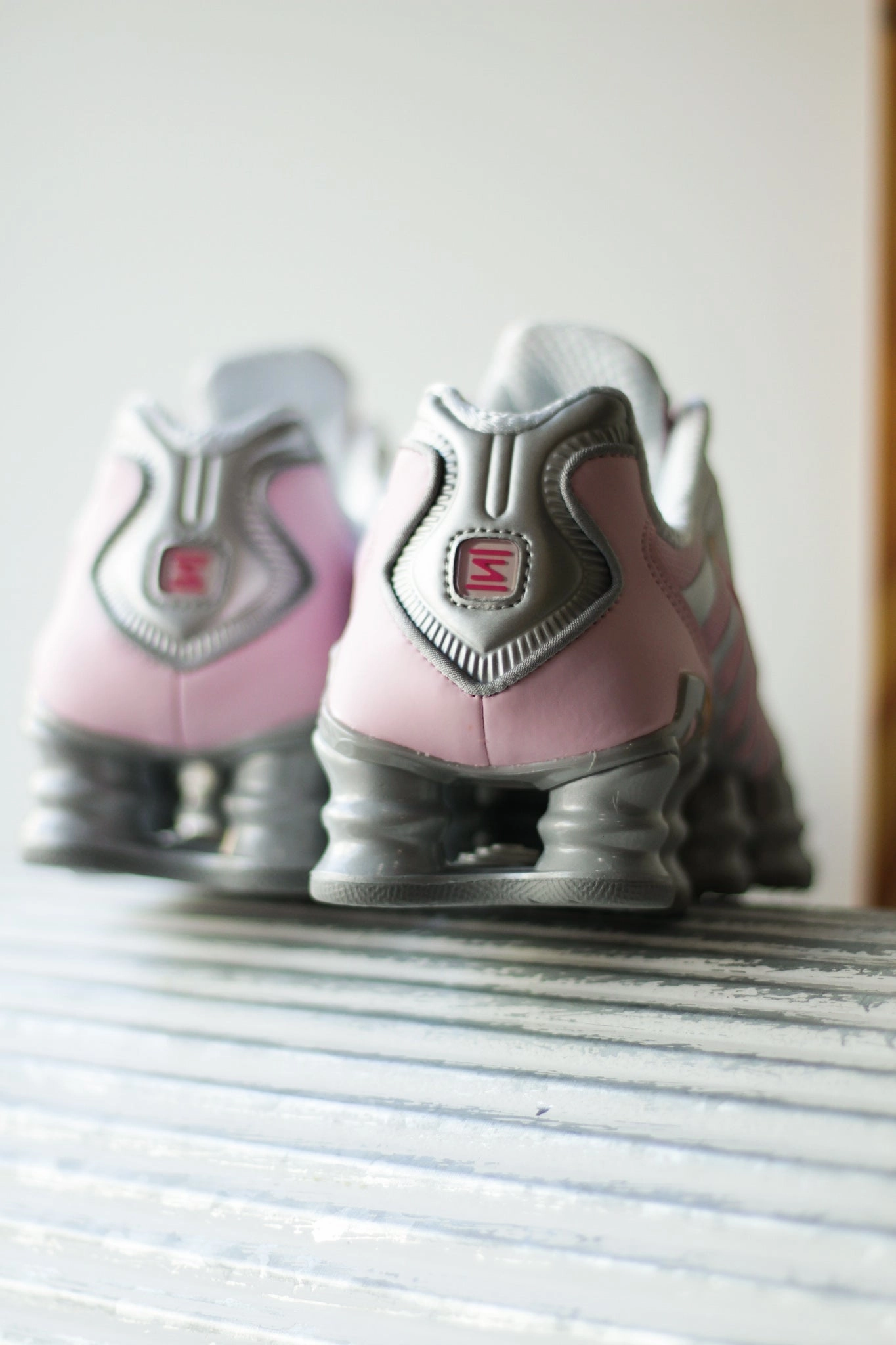 W SHOX TL PLATINUM/PINKSICLE