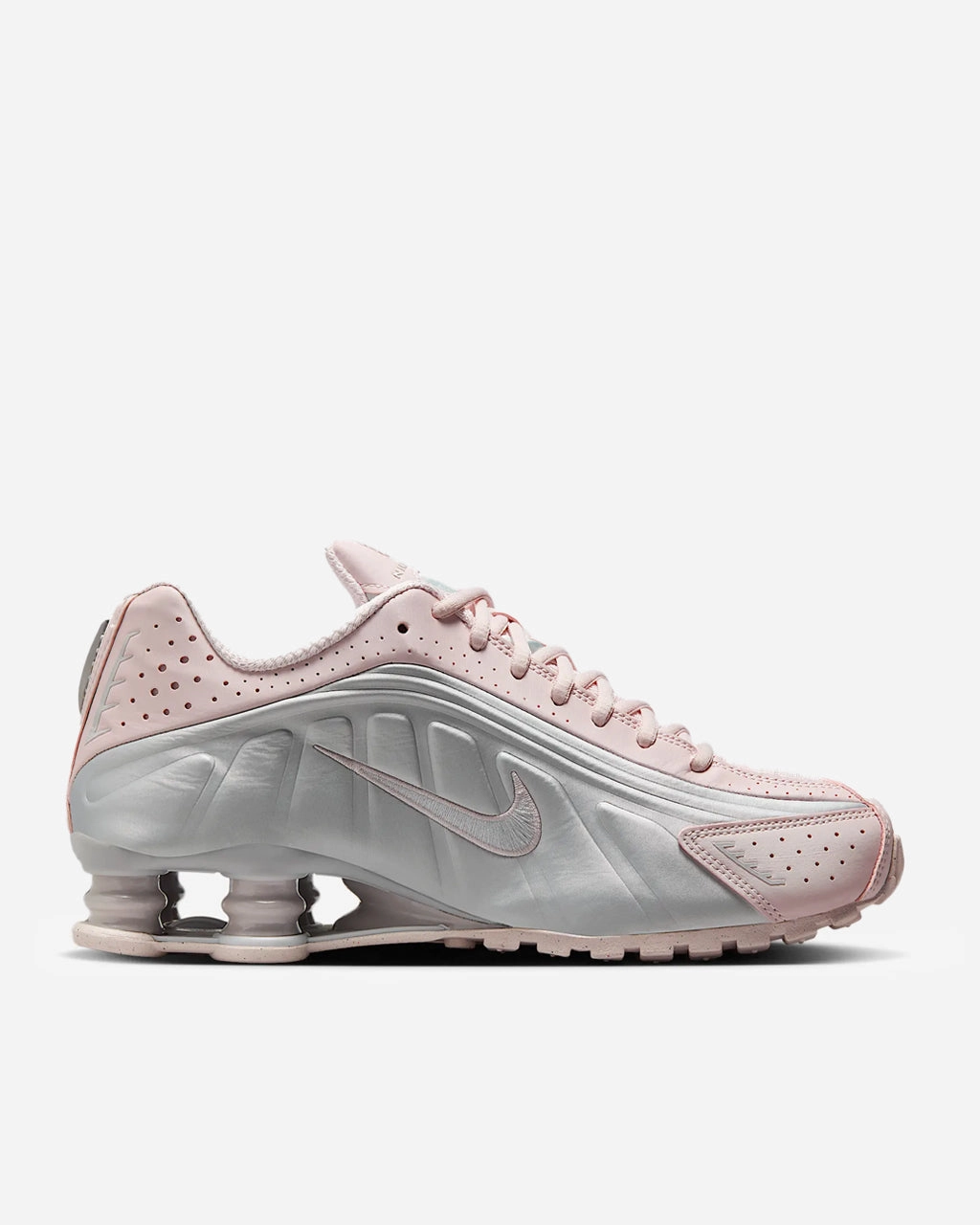 WMNS Shox R4 'Barely Rose/Metallic Platinum'