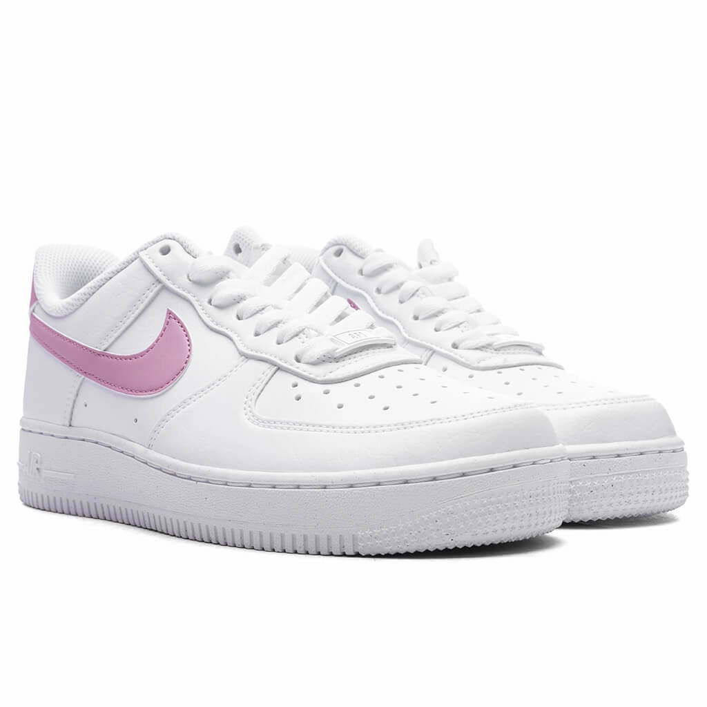 Women's Air Force 1 '07 Next Nature - White/Elemental Pink