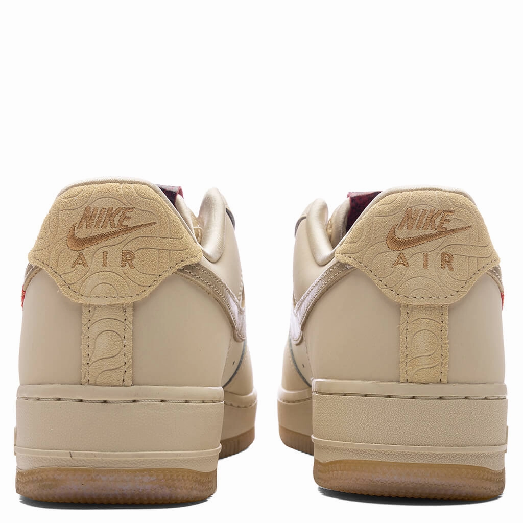 Women's Air Force 1 'Year of The Snake' - Sail/Team Gold/Light Khaki/Parachute Beige