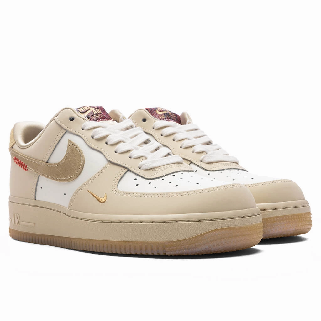 Women's Air Force 1 'Year of The Snake' - Sail/Team Gold/Light Khaki/Parachute Beige