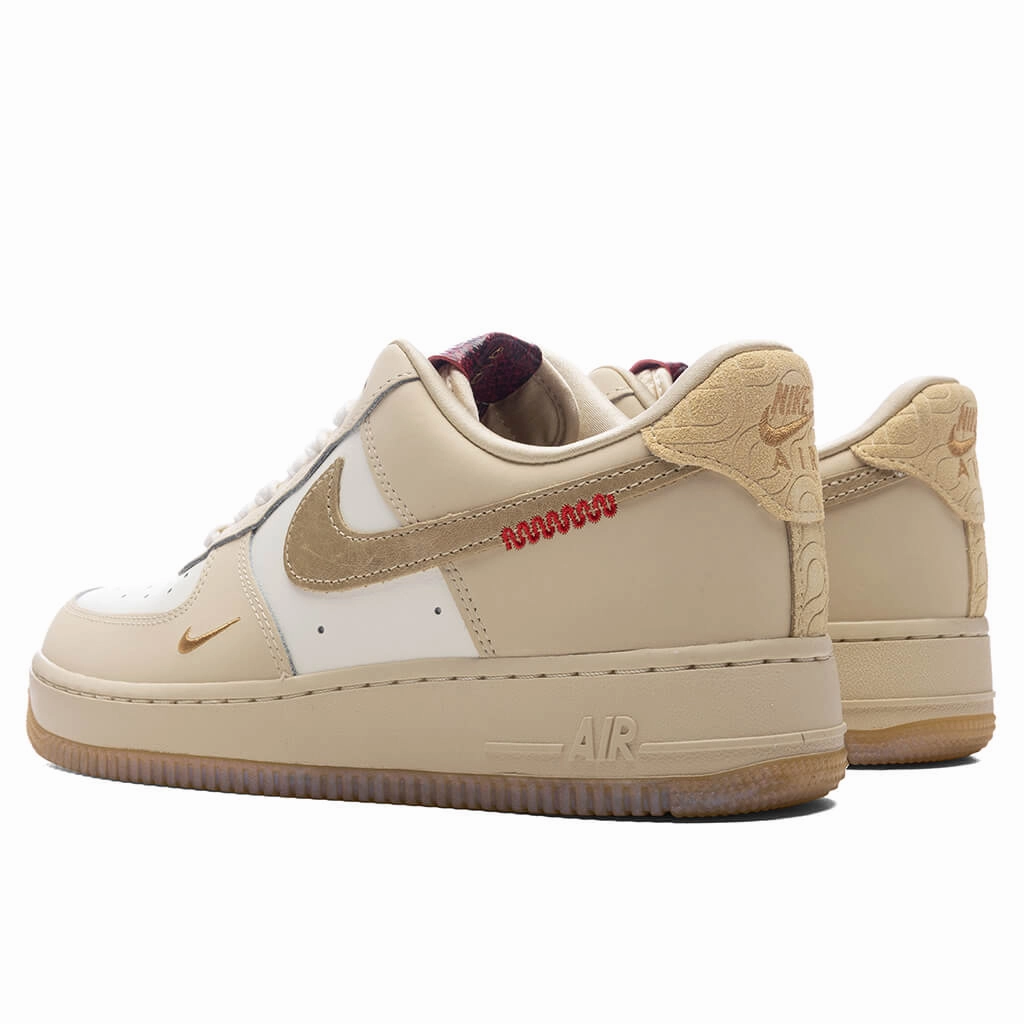 Women's Air Force 1 'Year of The Snake' - Sail/Team Gold/Light Khaki/Parachute Beige