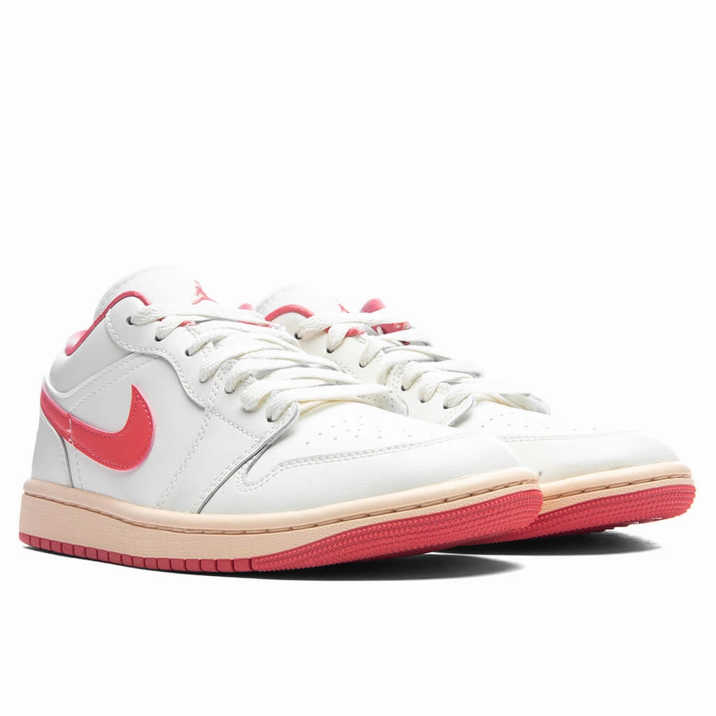 Women's Air Jordan 1 Low - Sail/Pink Salt/Guava Ice