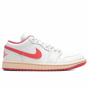Women's Air Jordan 1 Low - Sail/Pink Salt/Guava Ice