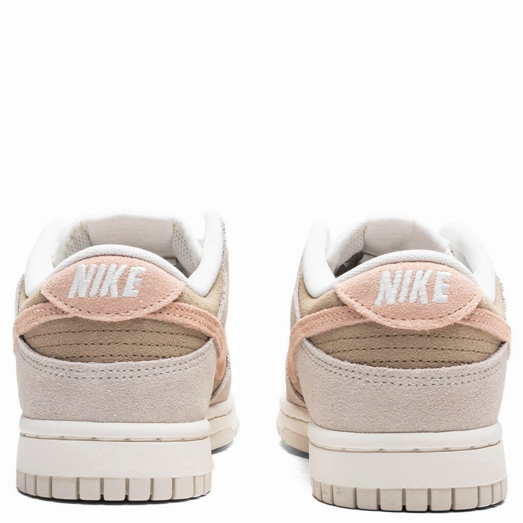 Women's Dunk Low - Phantom/Washed Coral/Parachute Beige