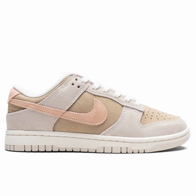 Women's Dunk Low - Phantom/Washed Coral/Parachute Beige