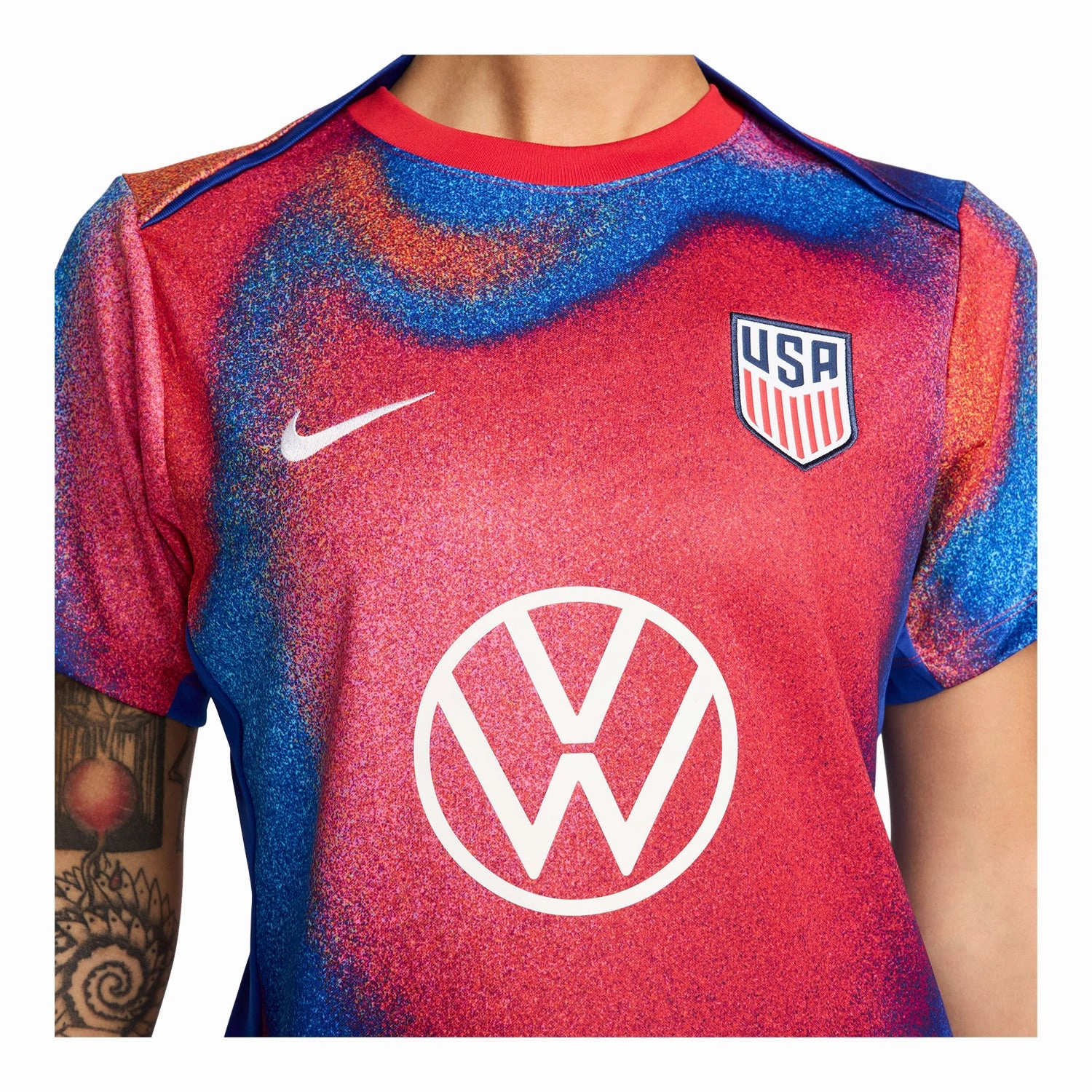 Women's Nike USA 2024 Pre-Match Top