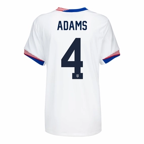 Women's Nike USMNT 2024 American Classic Home Adams 4 Stadium Jersey