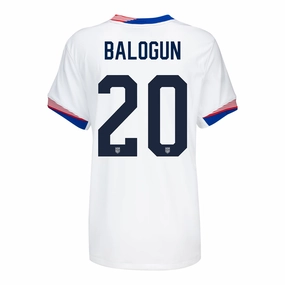 Women's Nike USMNT 2024 American Classic Home Balogun 20 Stadium Jersey