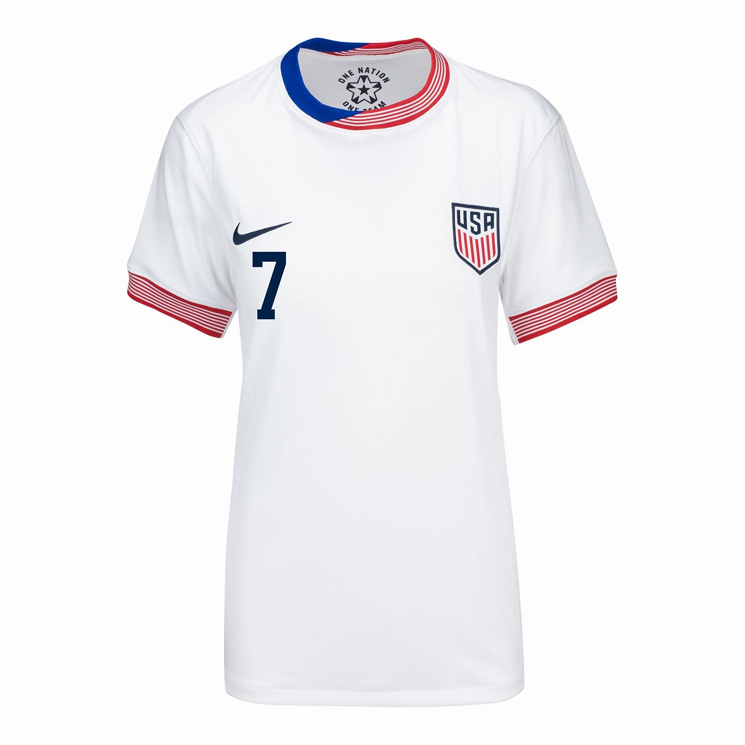 Women's Nike USMNT 2024 American Classic Home Reyna 7 Stadium Jersey